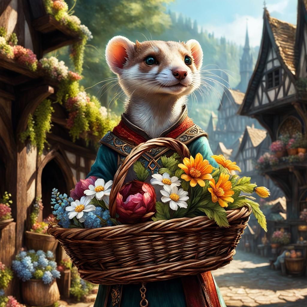 The flower vendor