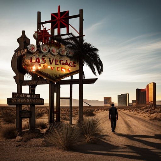 Post-Apocalyptic Las Vegas Sign