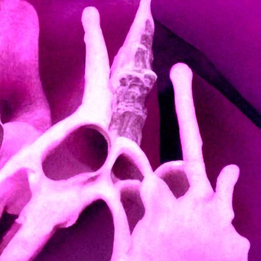 Detailed Finger Bone Parallax View