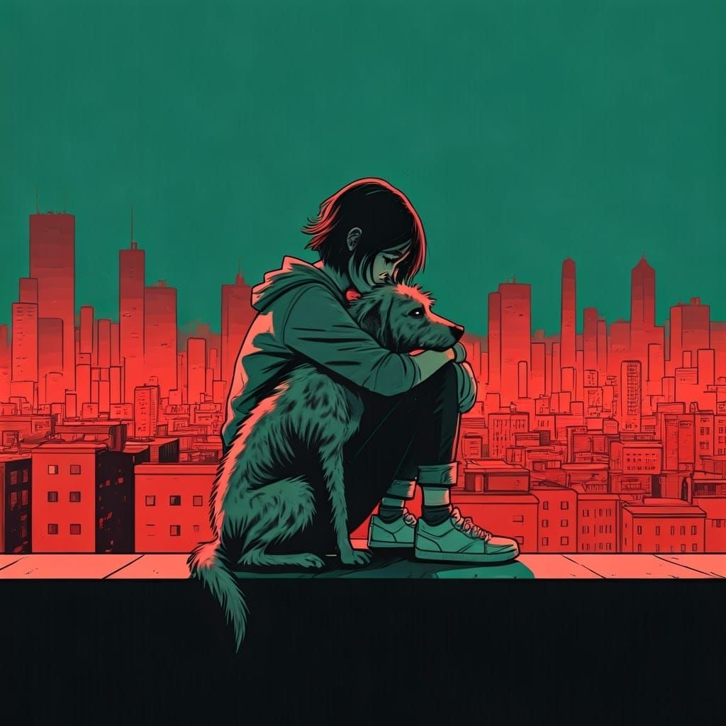 Cyberpunk Cityscape Solace