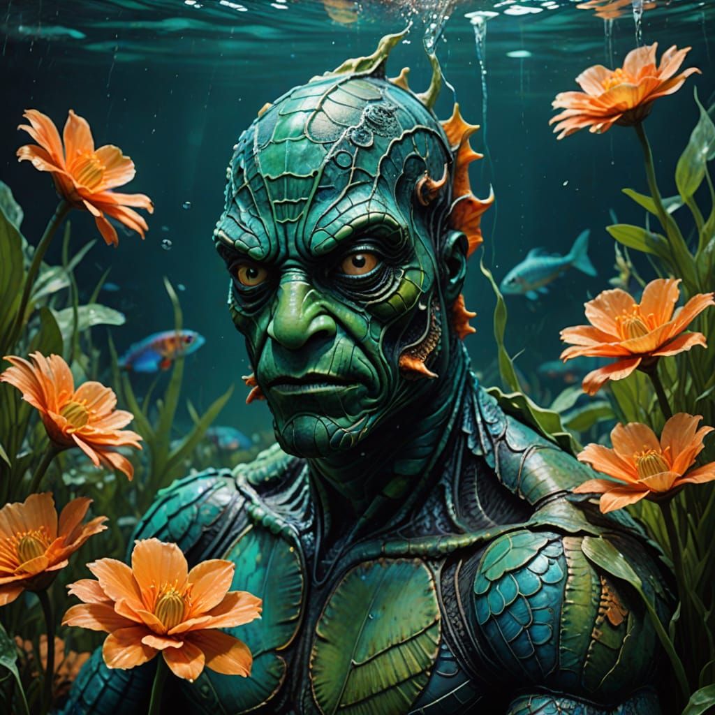 Creature from the Black Lagoon: Abstract Expressionism