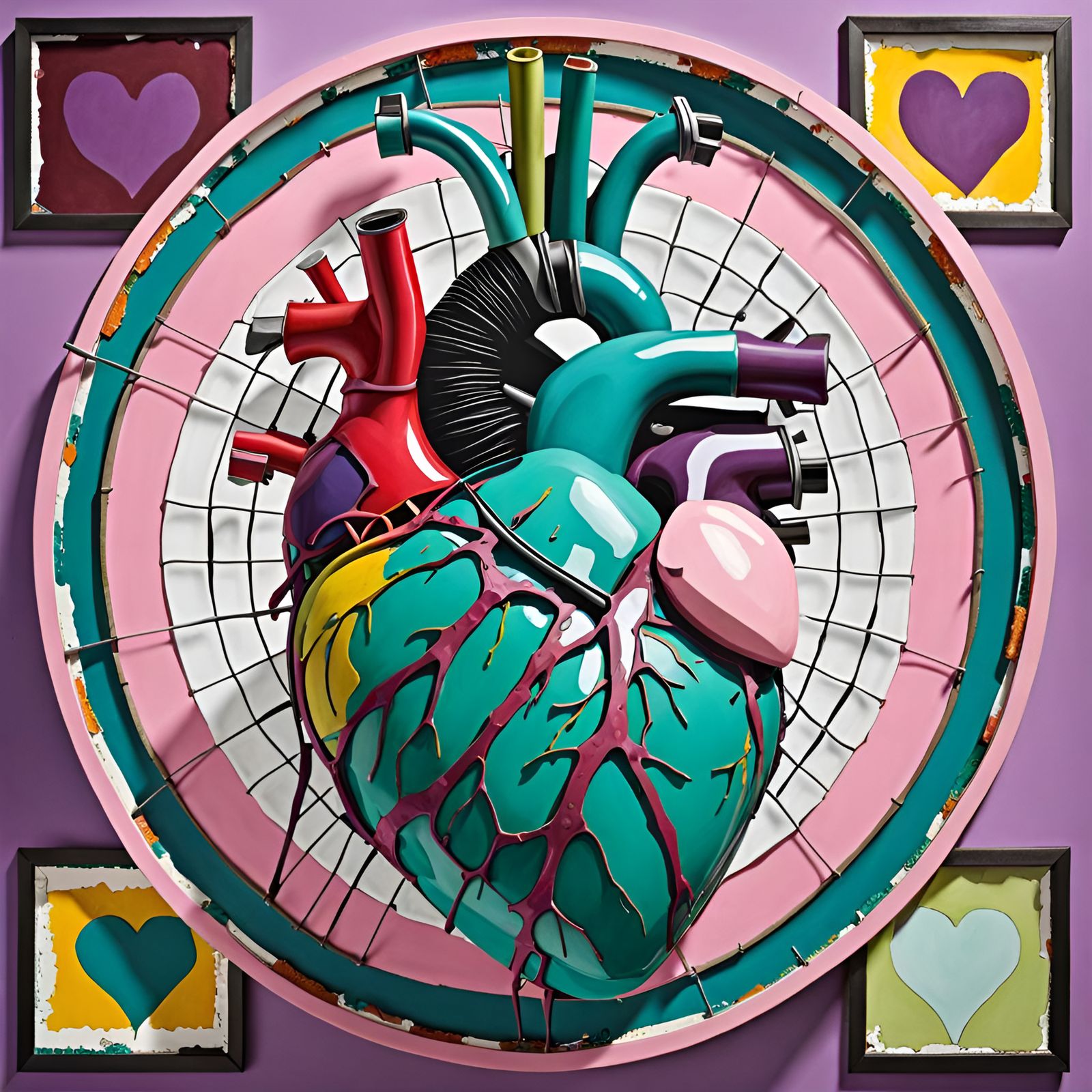 Anatomical Heart Sculpture #5