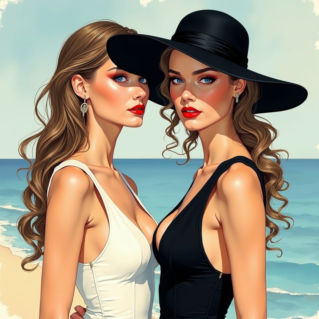 Yacht Girls on the French Riviera