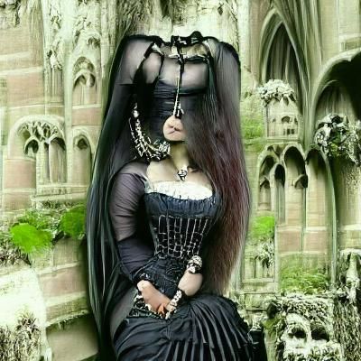 Enchanting Secret Garden: A Surreal AI-Generated Scene