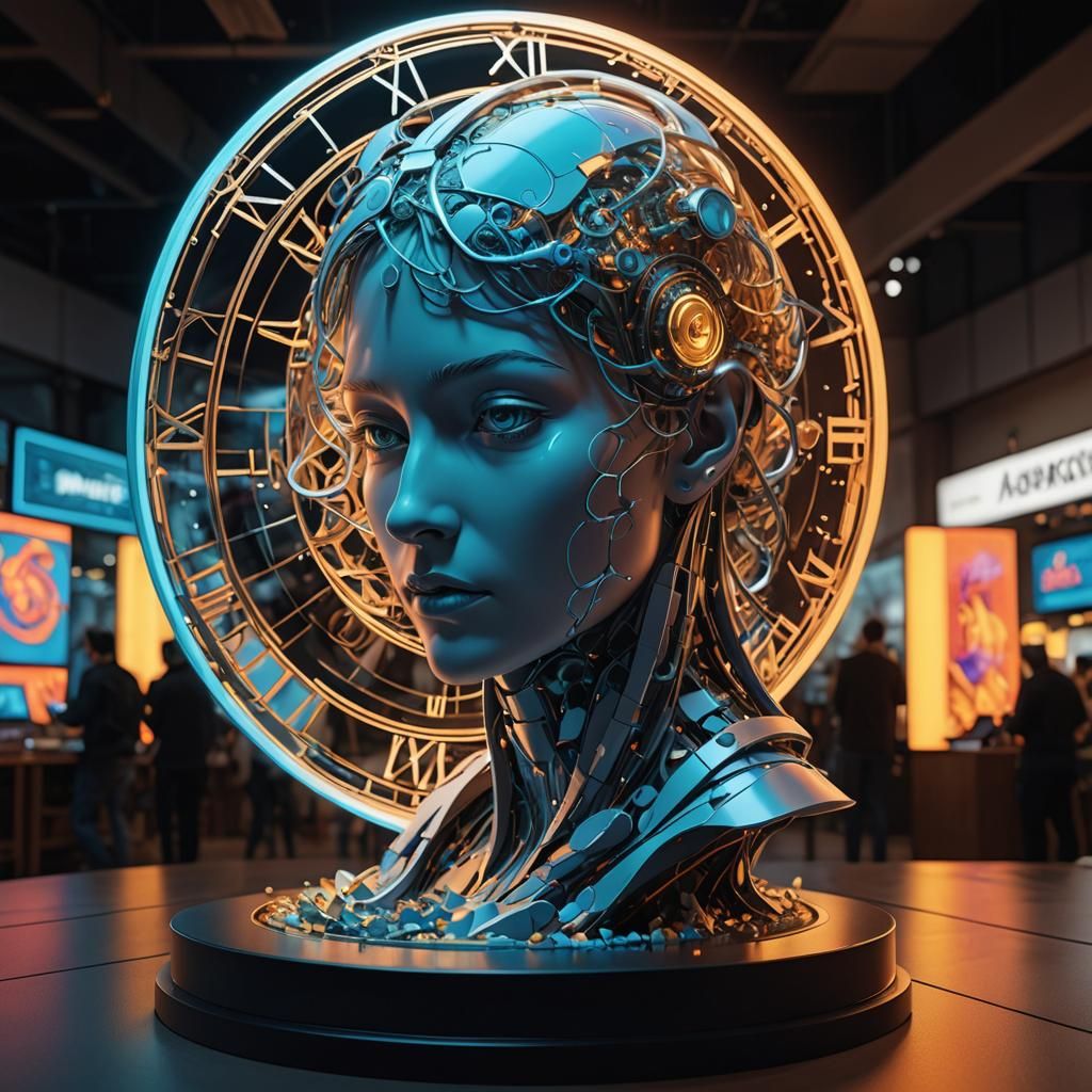 Time and Passion in Hyperrealistic Style