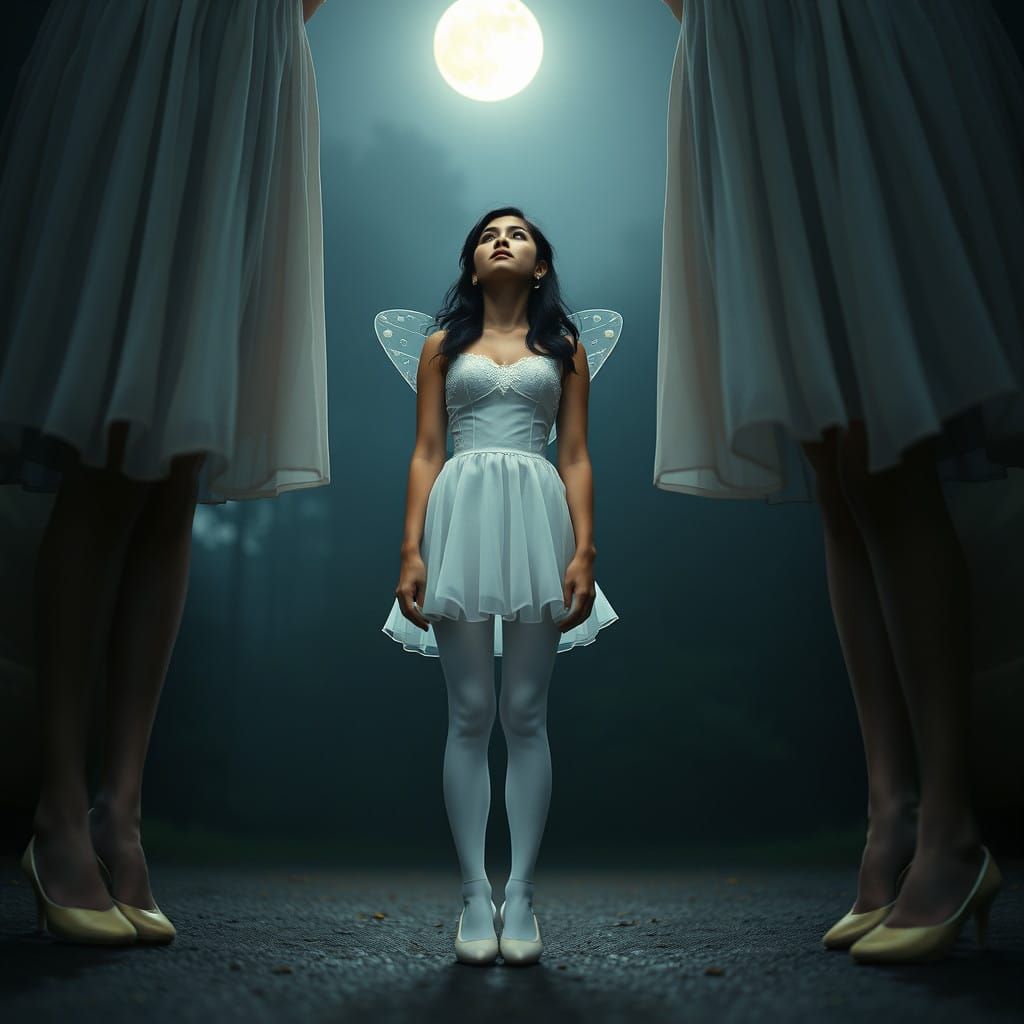 Enchanted Fairy in a Dreamlike Landscape