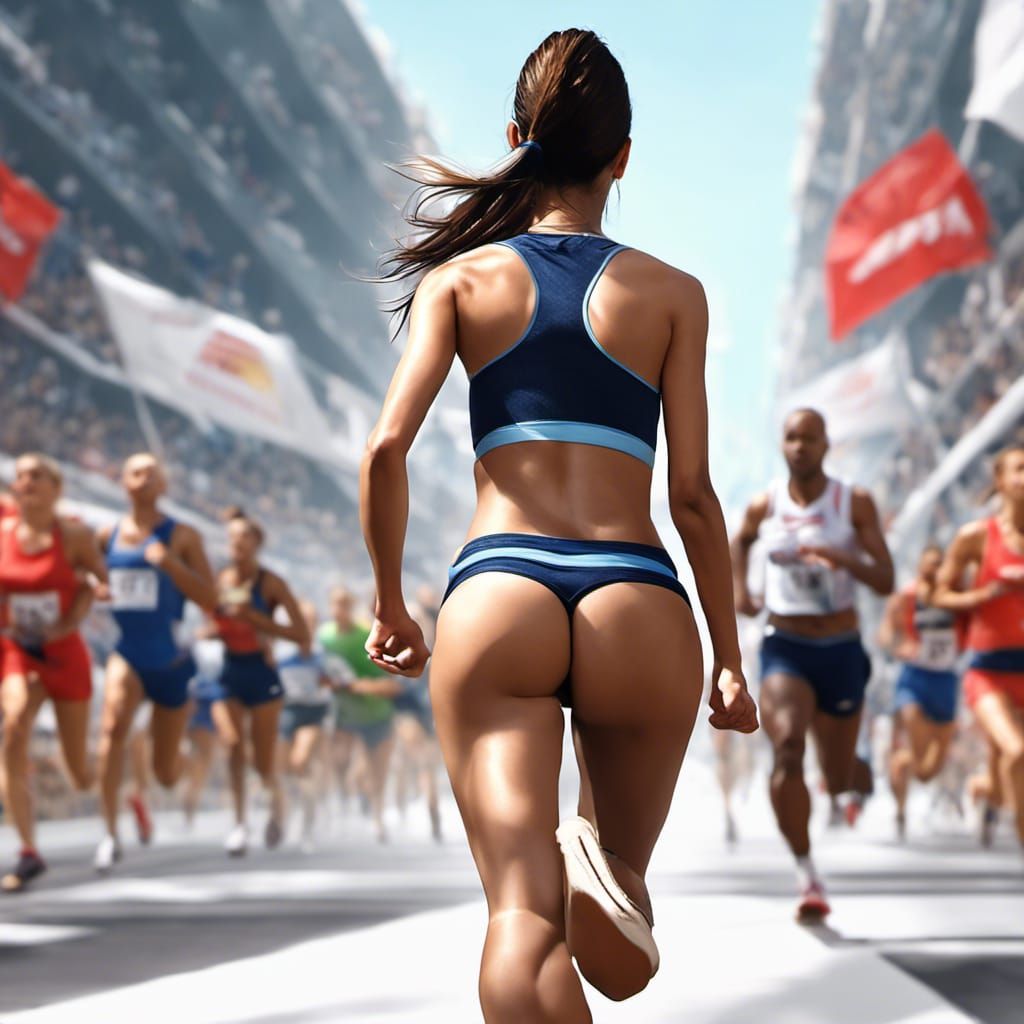 I ran my but off and I one the Marathong! #--(3)5 potential ...