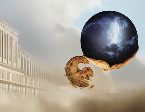Surreal Moon Bread in a Starving Kingdom