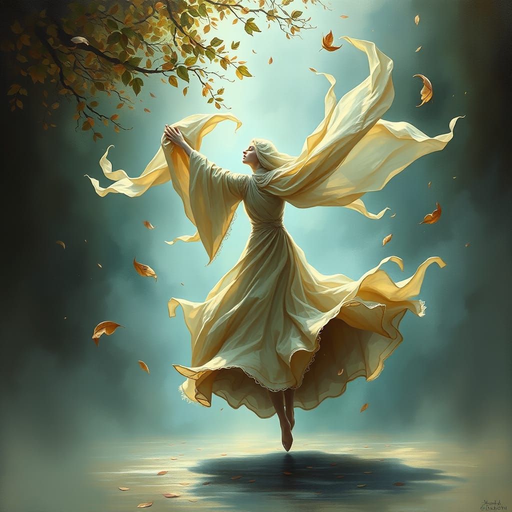 Dervish in Ethereal Whirlwind