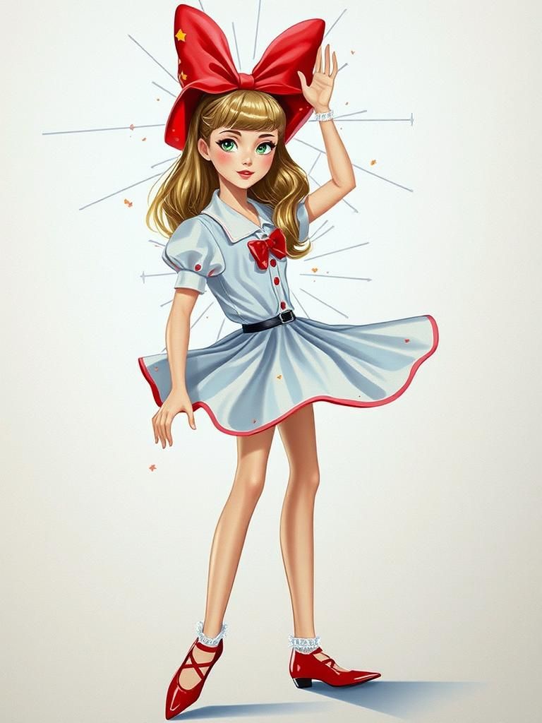 Ethereal Scene Radiating Joy and New Life