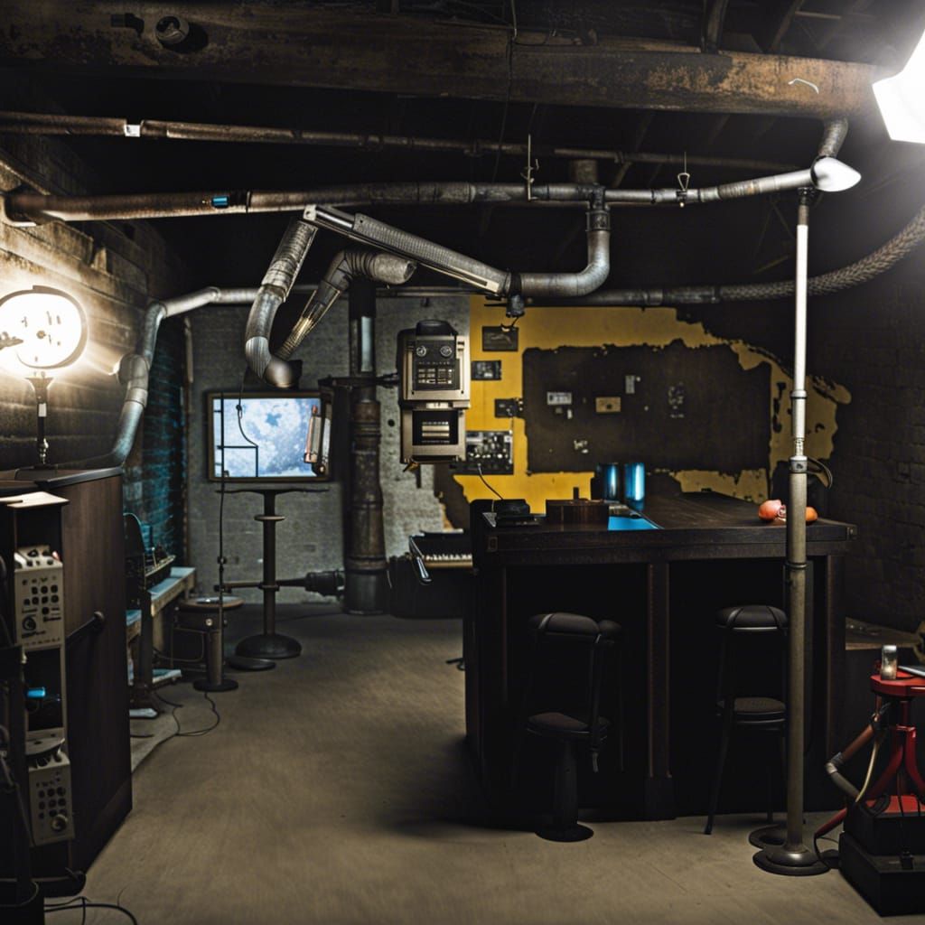 Submachine 1: The Basement - AI Generated Image