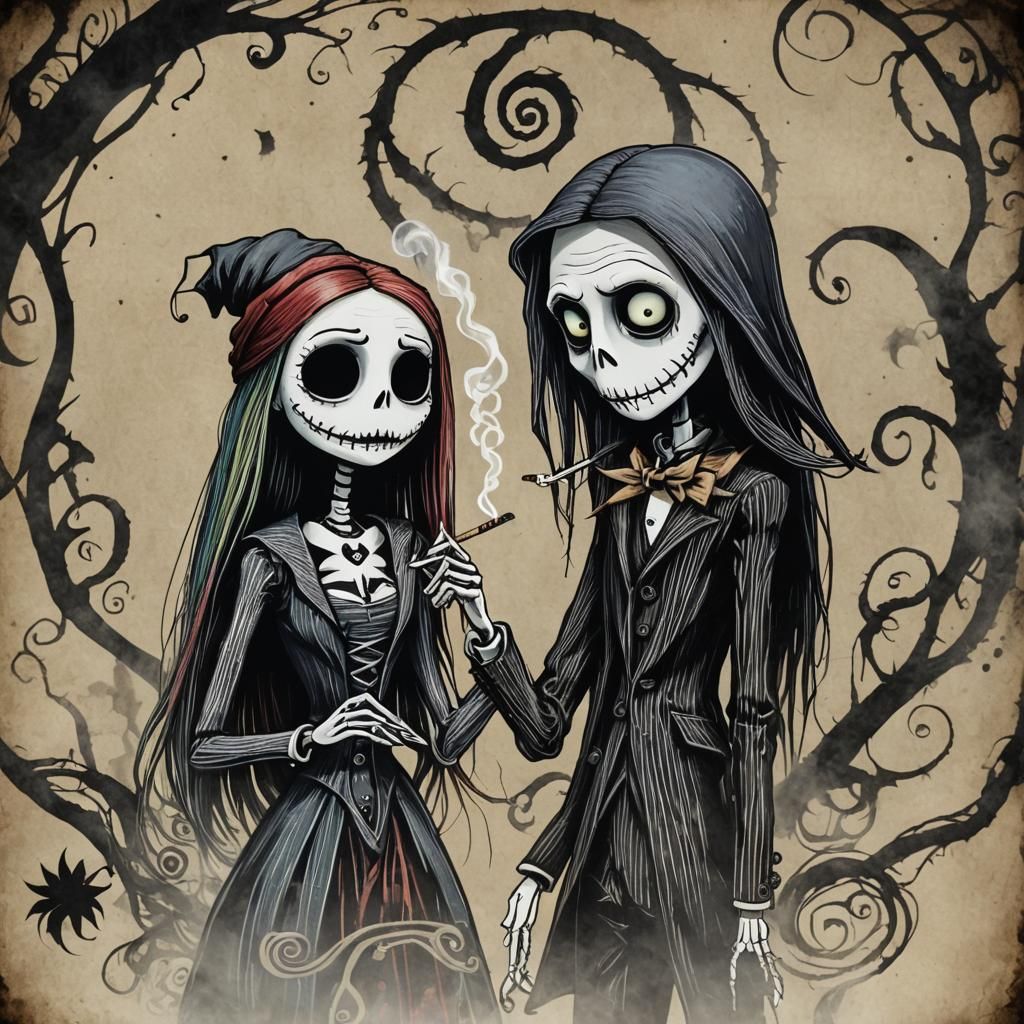 Cartoon Characters Smoking