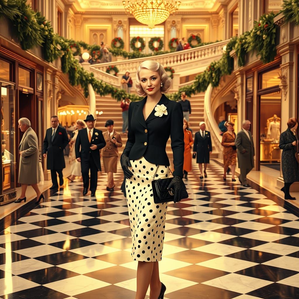 Golden Age Department Store Holiday Splendor