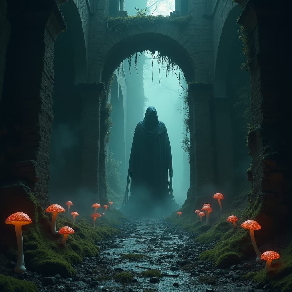 Dungeon Reapers Guard Ruined Castle Entrance