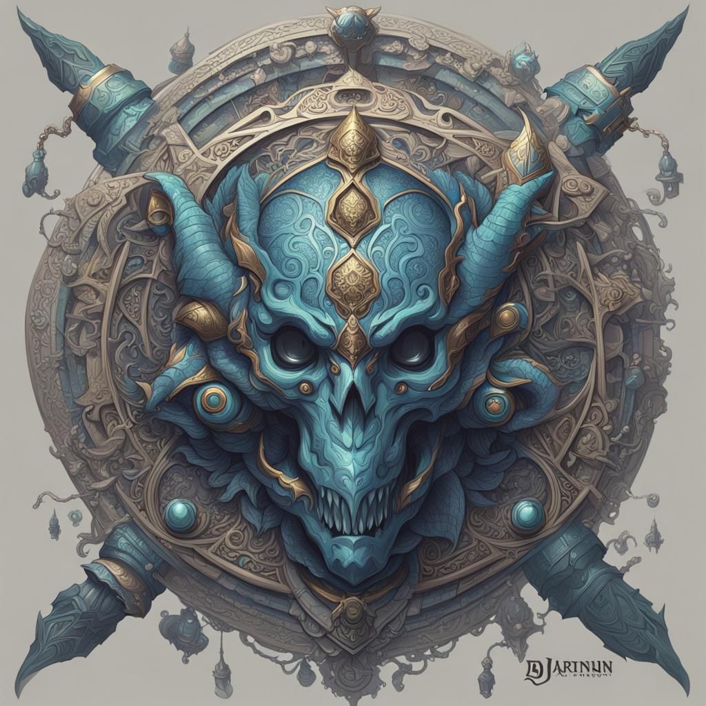 Intricately Detailed Djinn Artwork on Artstation