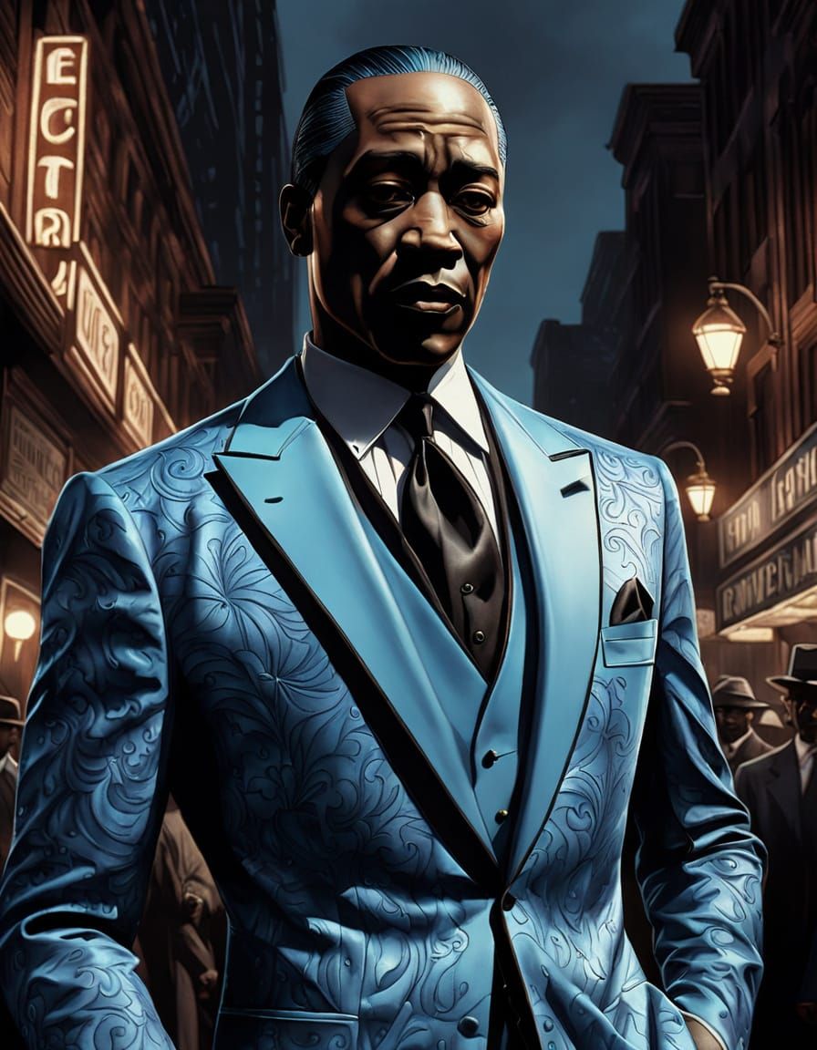 Gothic Noir Tuff Dude Transforms into King of the Prom