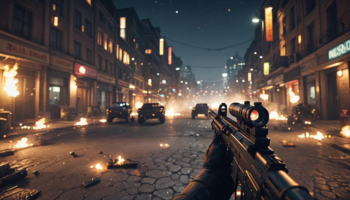 First Person Shooter (concept), Ultra-Realistic FPS Screensh...