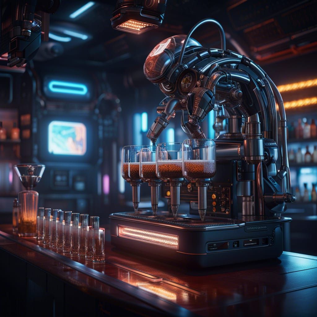 MixMaster 3000: A healing elixirs and cocktail mixer