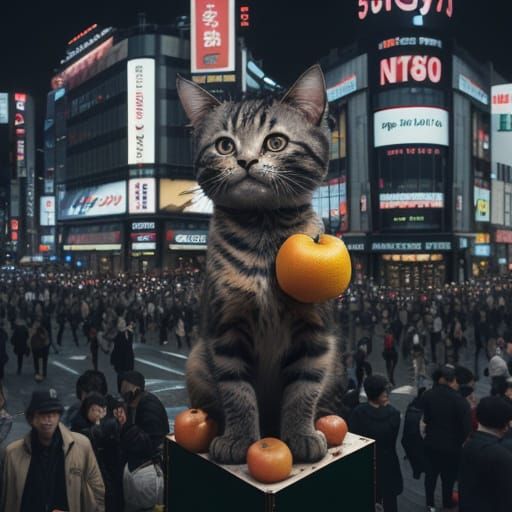Shibuya Kat and Fruits
