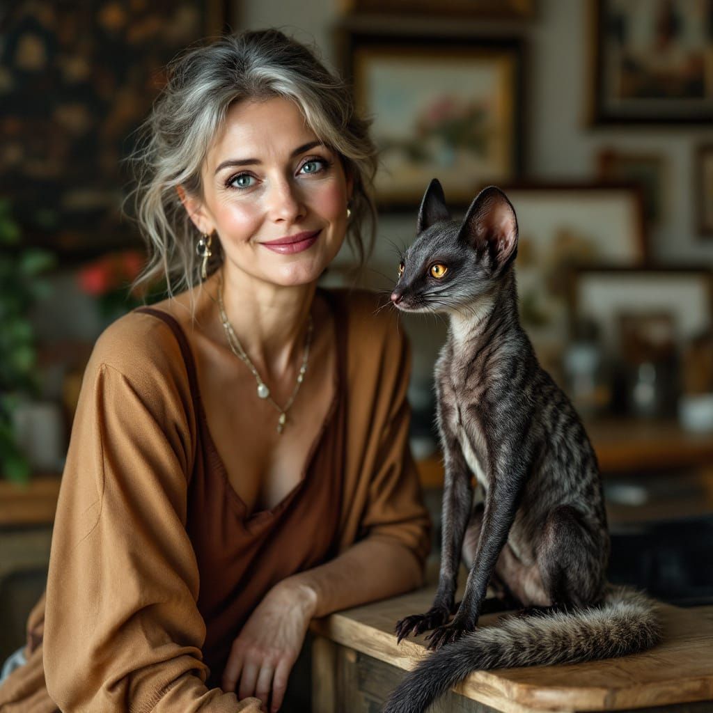 Alien Family: A Sentient Creature Finds Love on Earth