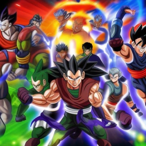 Gohan and Androids: A Dragon Ball Z Scene