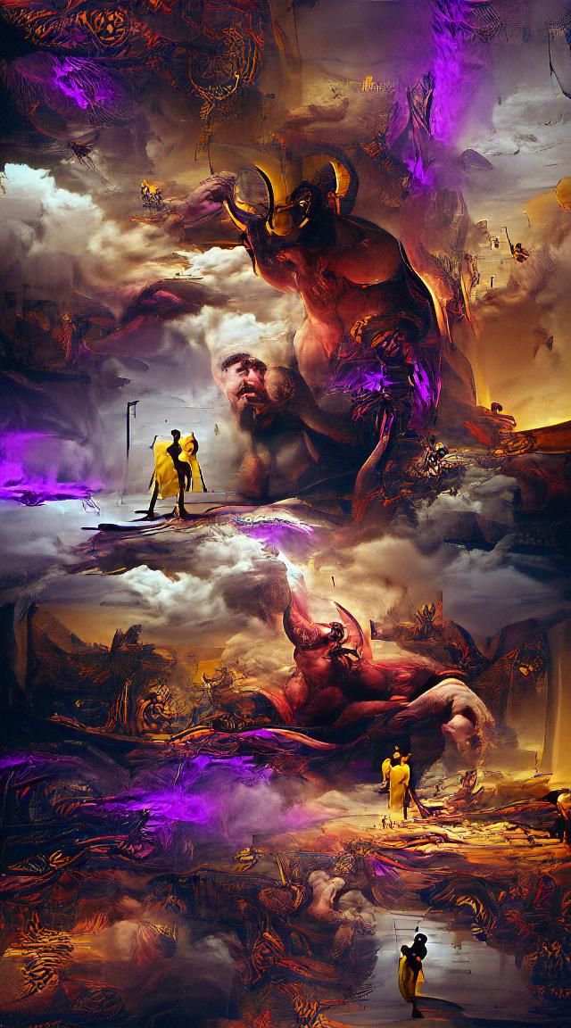 Apocalyptic Masterpiece of Man and Devil