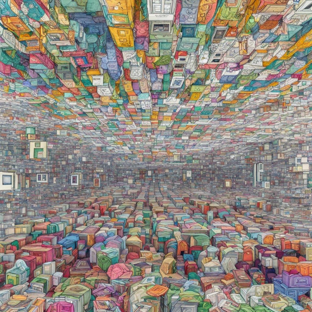 Abstract AI Art Generation