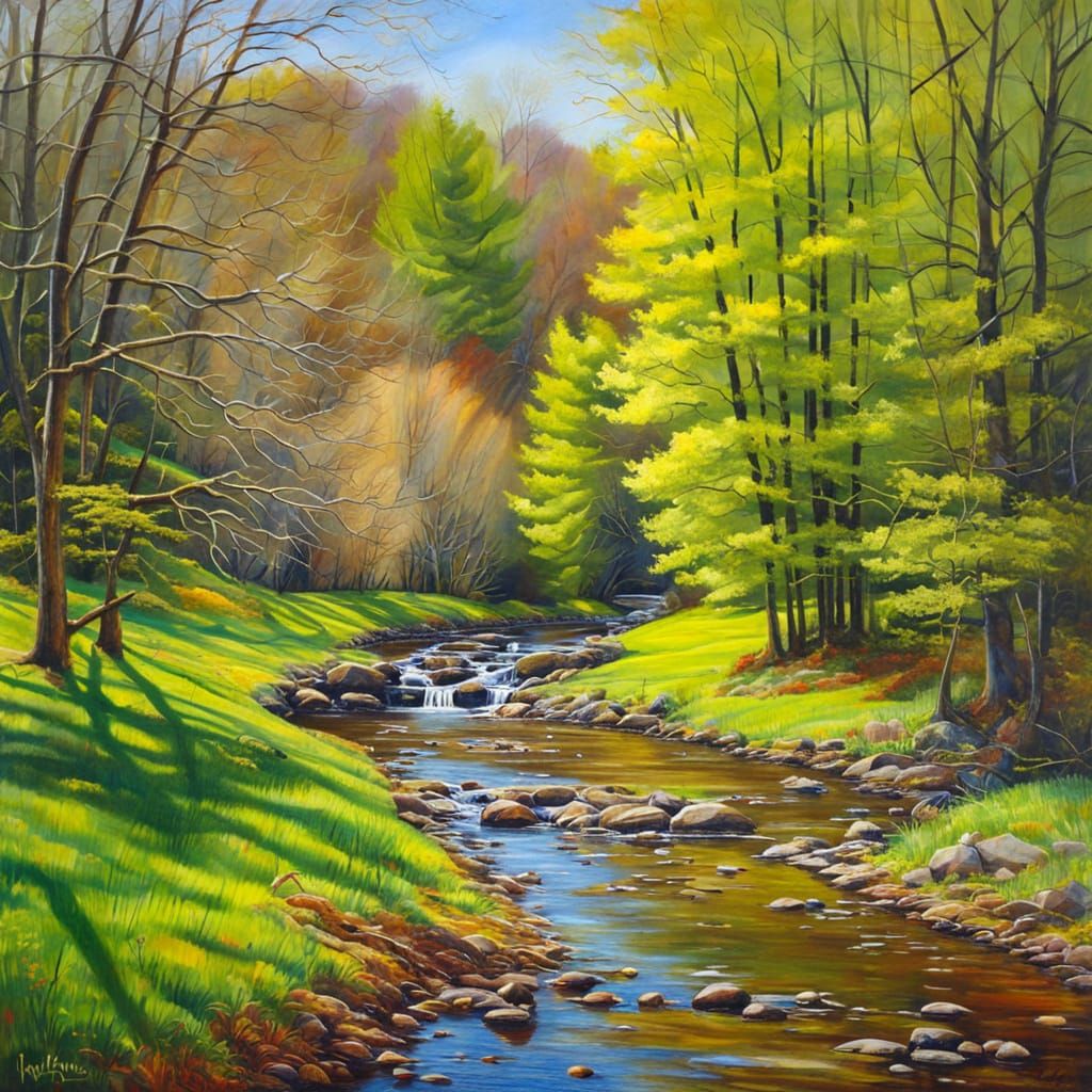 April in Pennsylvania