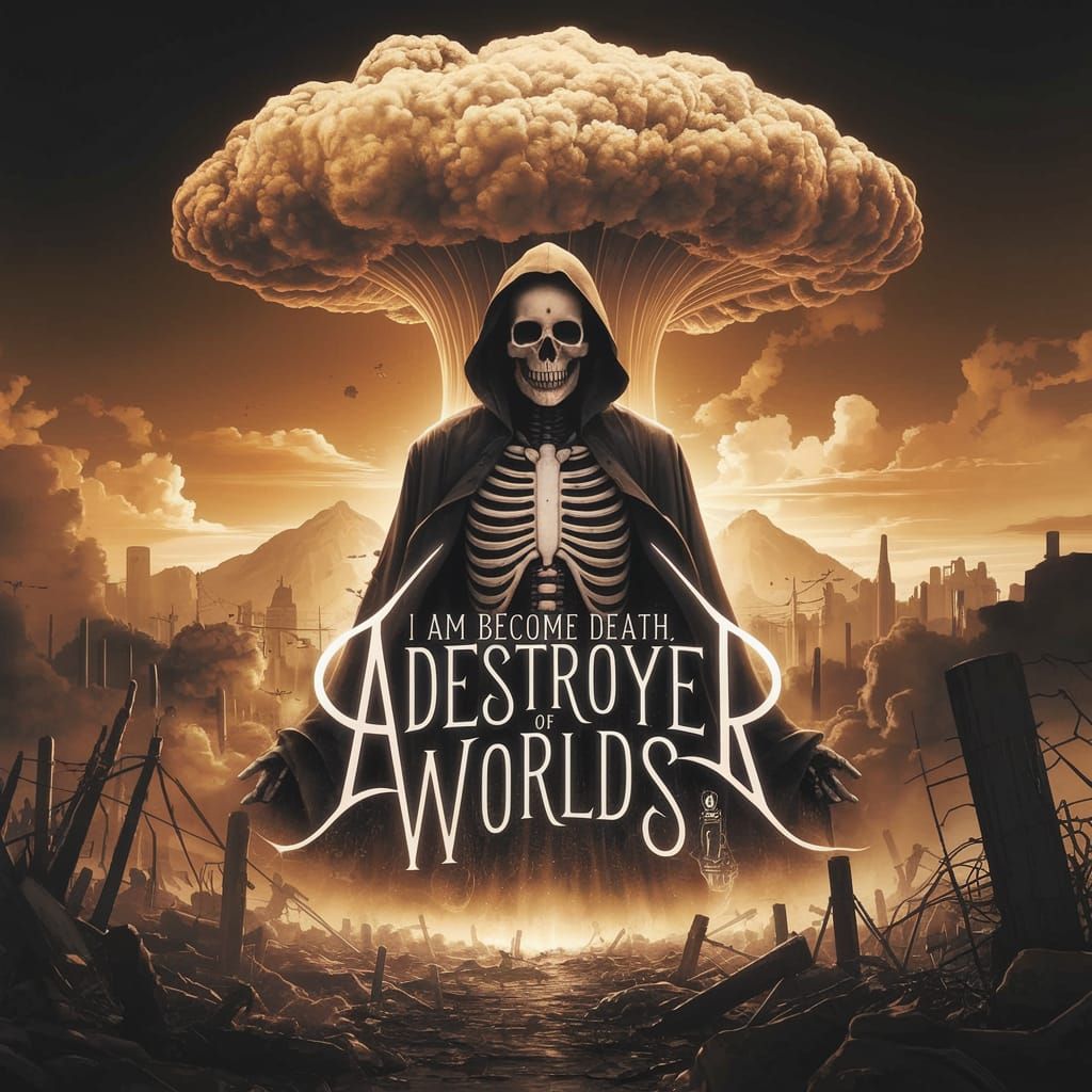 Golden Grim Reaper Dominates Nuclear Ruins