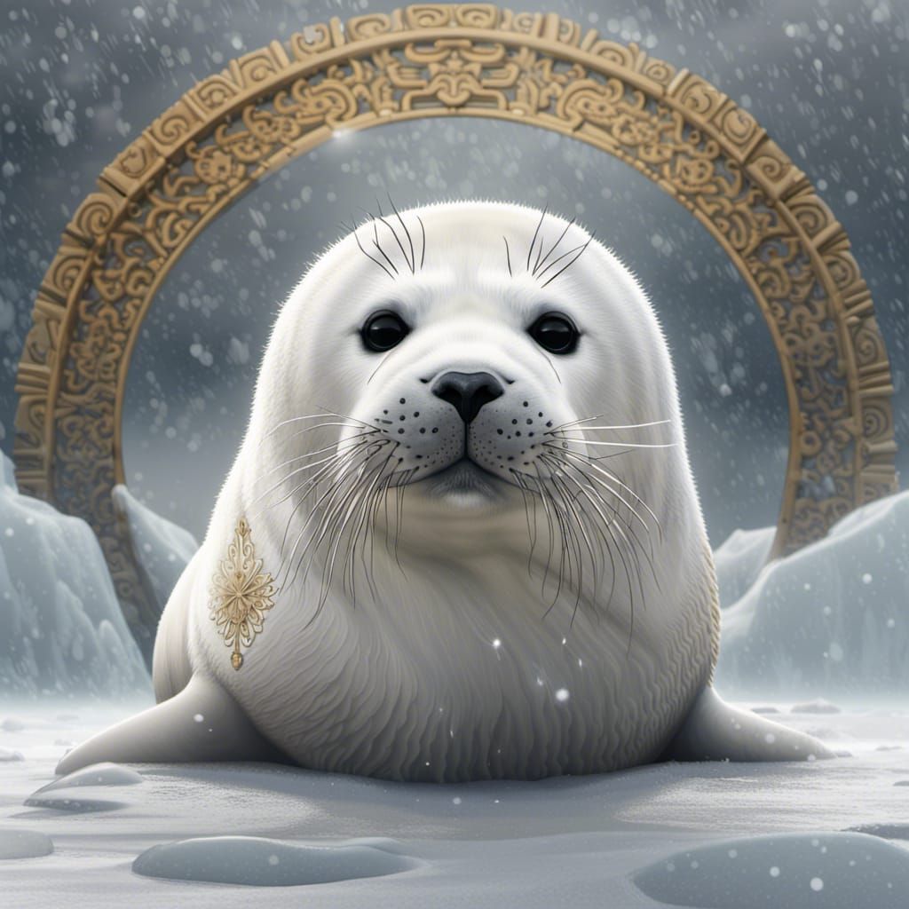Harp Seal Throne