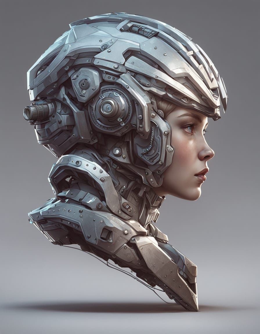 Realistic Pencil Portrait of a Young Woman