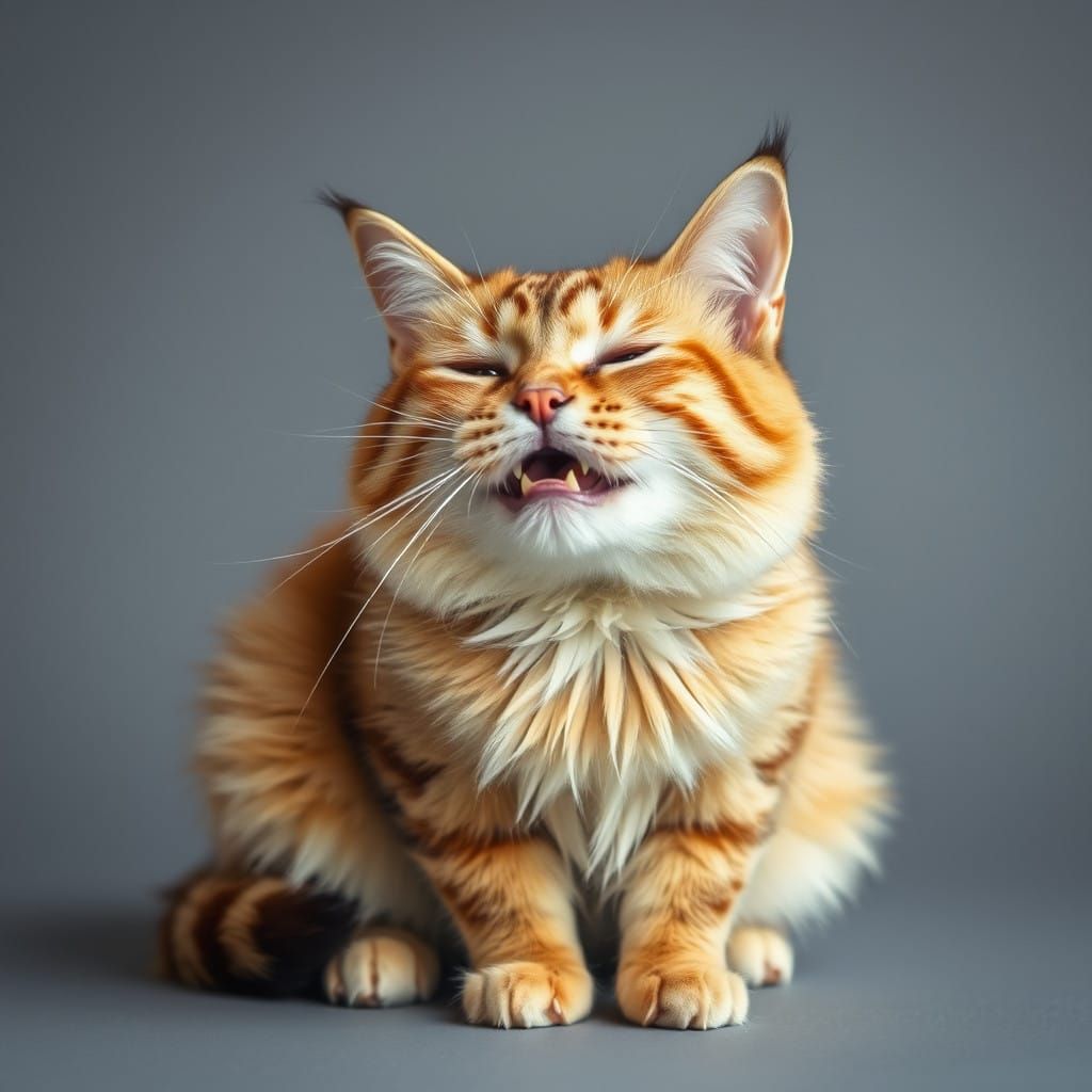 Hilarious Feline Flatulence Scene