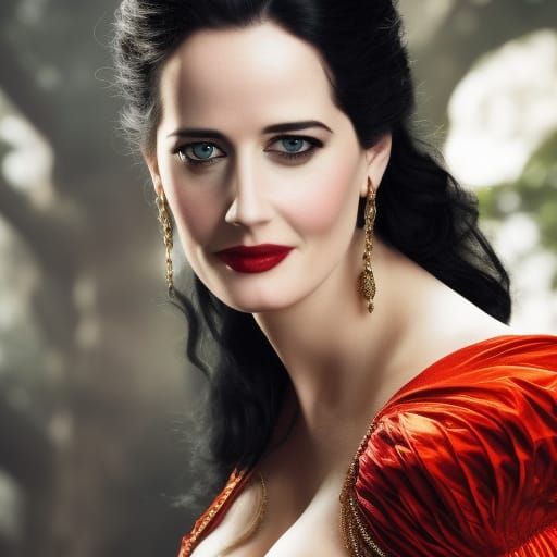 Eva Green as Yennefer from the Witcher (8)