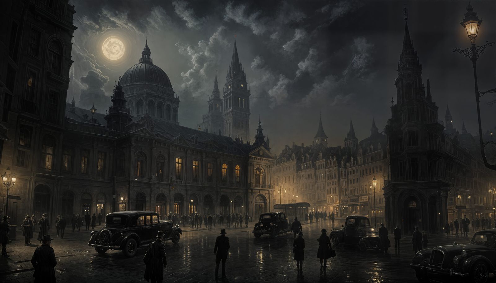 Mysterious City Square Undercover