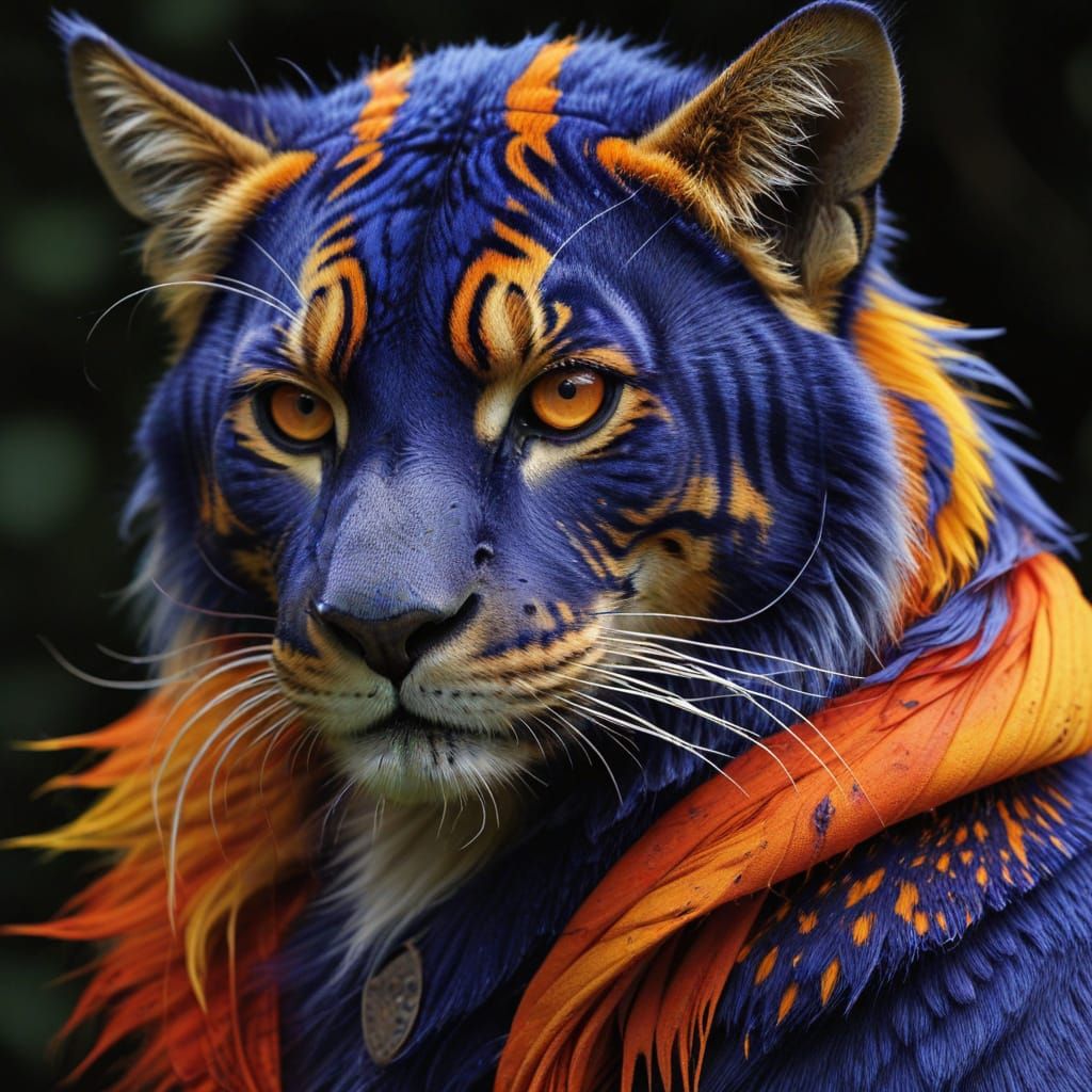 Vibrant Spectrum of Colors in Digital Art