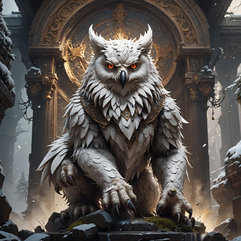 Owlbear guardian
