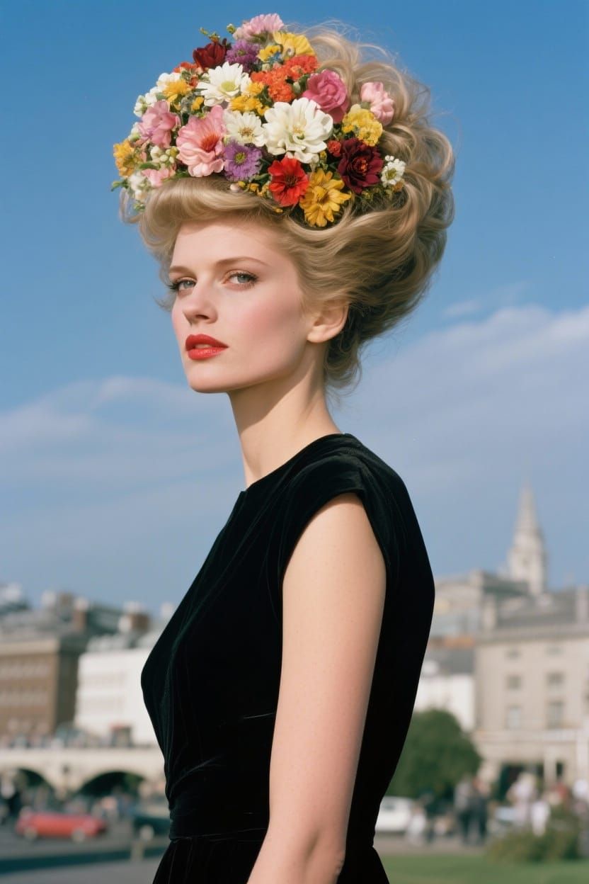 She Had Hair Like Jeannie Shrimpton and a Glorious Flower-He...