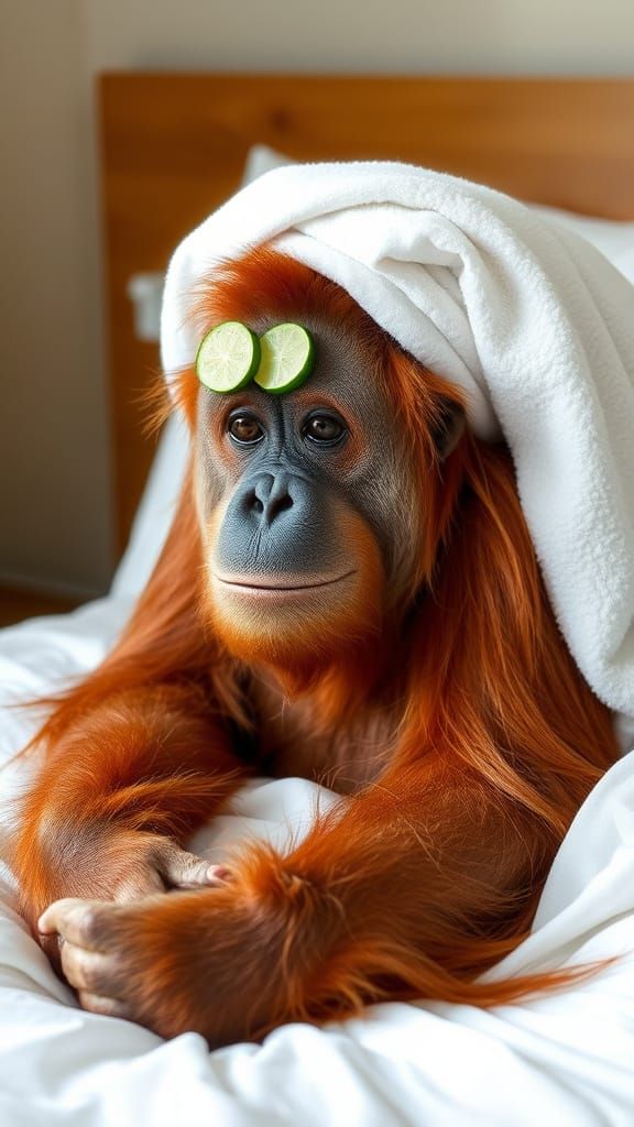 Orangutan Spa Day: Relaxation and Rejuvenation
