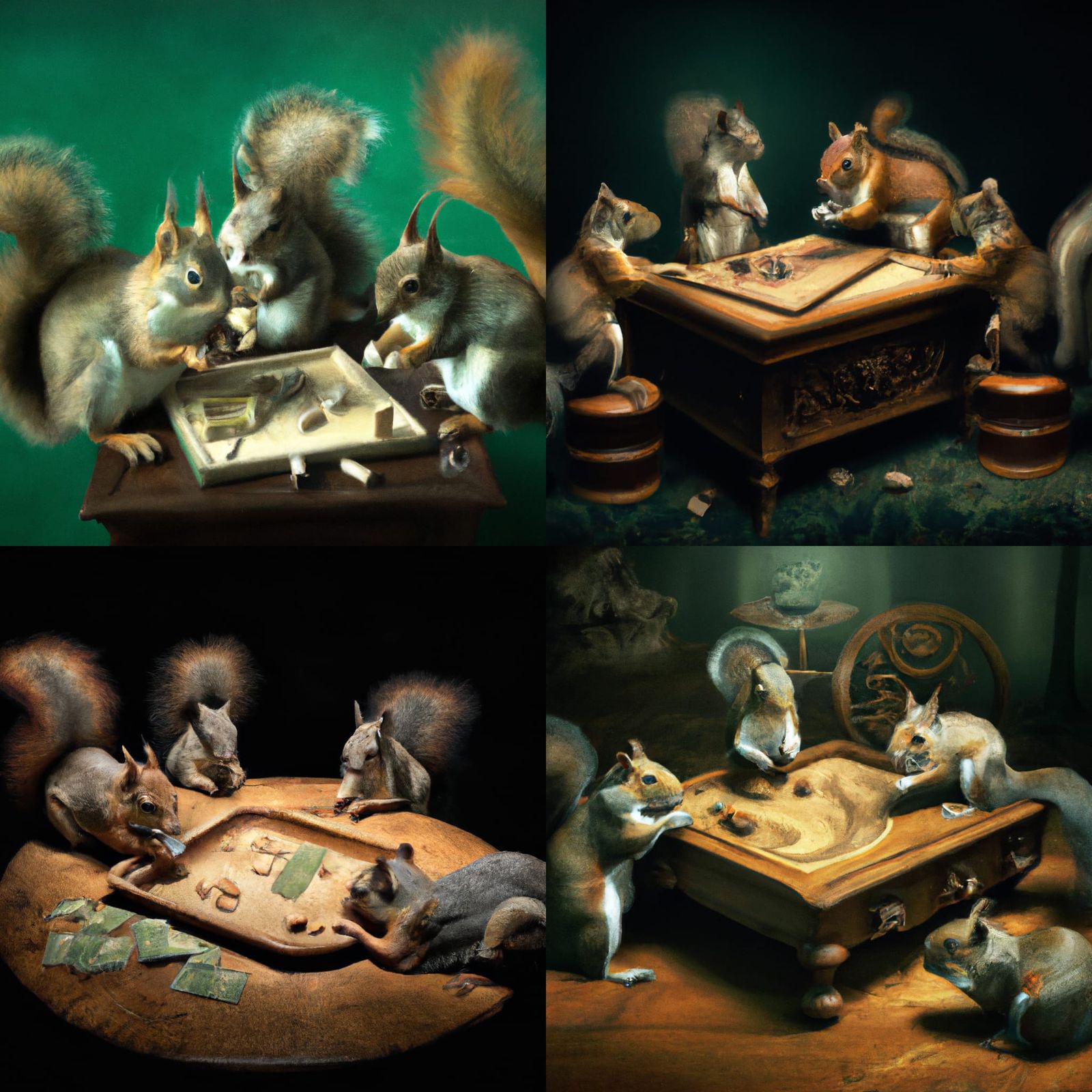 Squirrel Poker