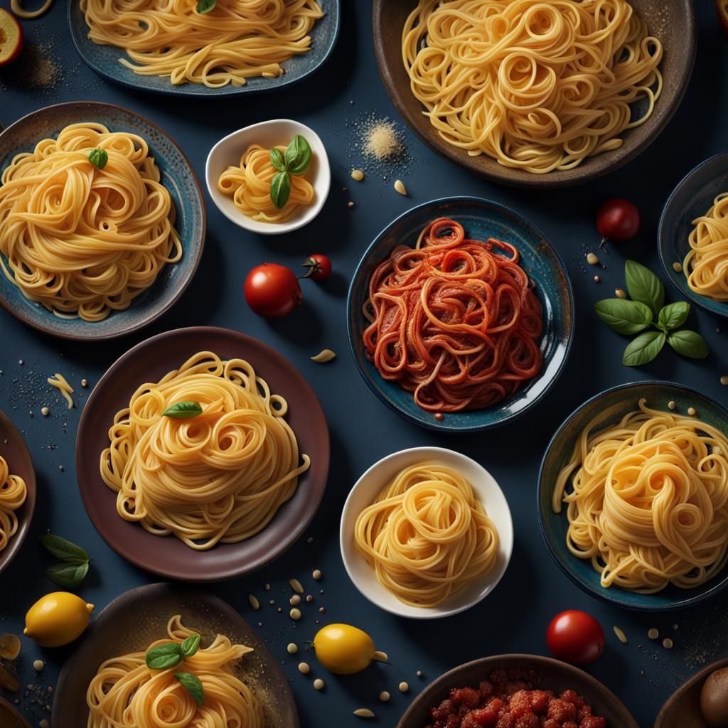 Exquisite Aglio e Olio: A Matte Painting