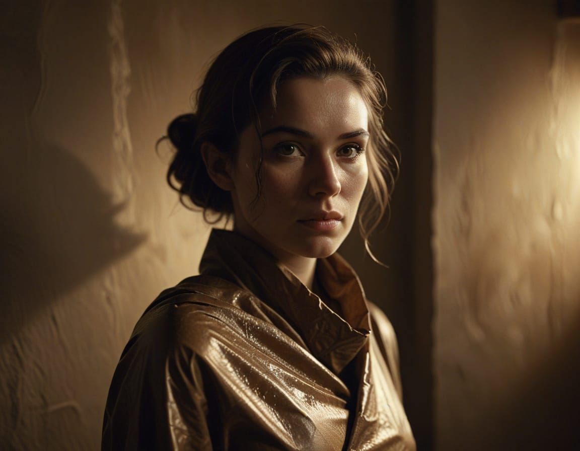 Girl in Brown Wrapper: Film Noir Photography