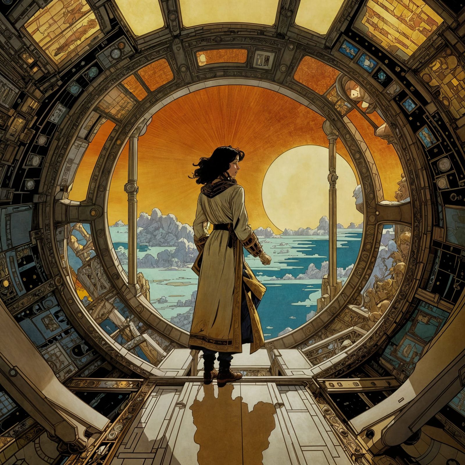 Comic Book Scene: Lost in Space-Time