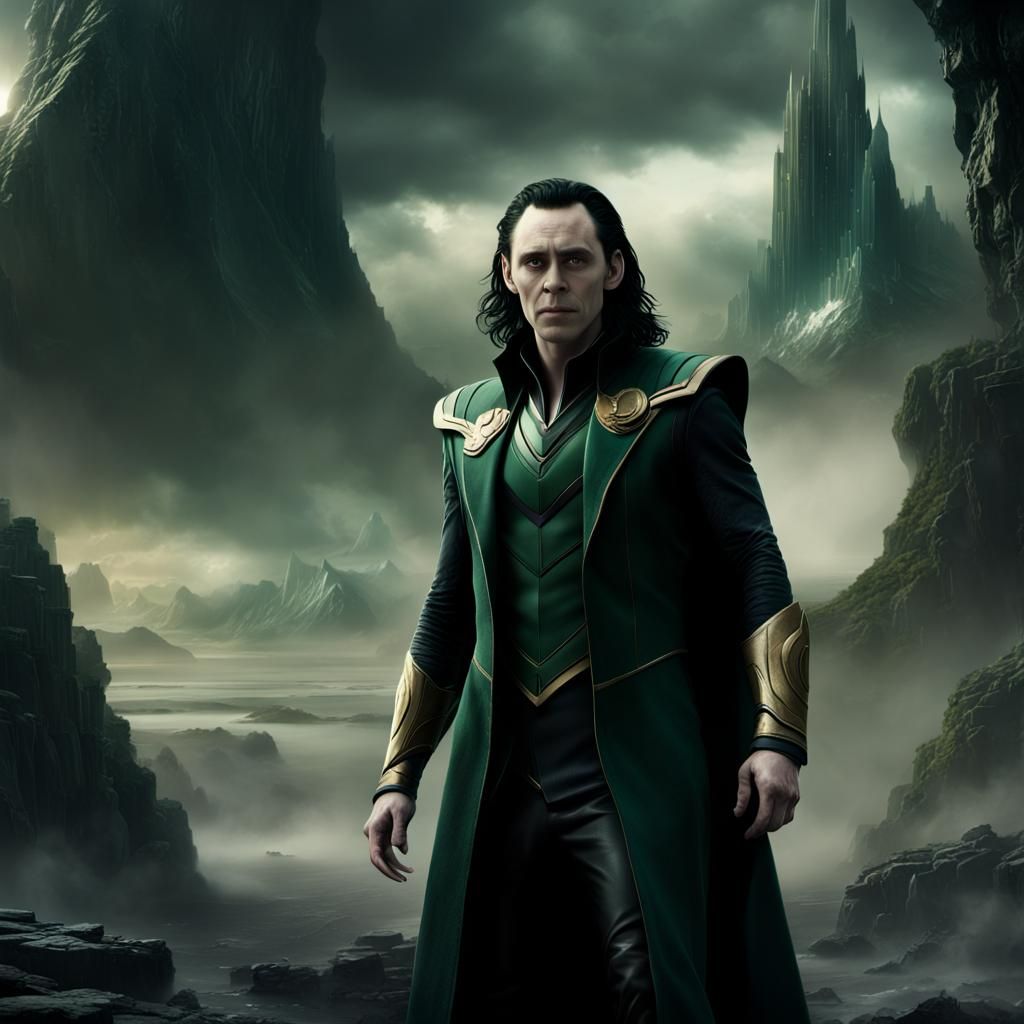 Epic Cinematic Loki Digital Matte Painting