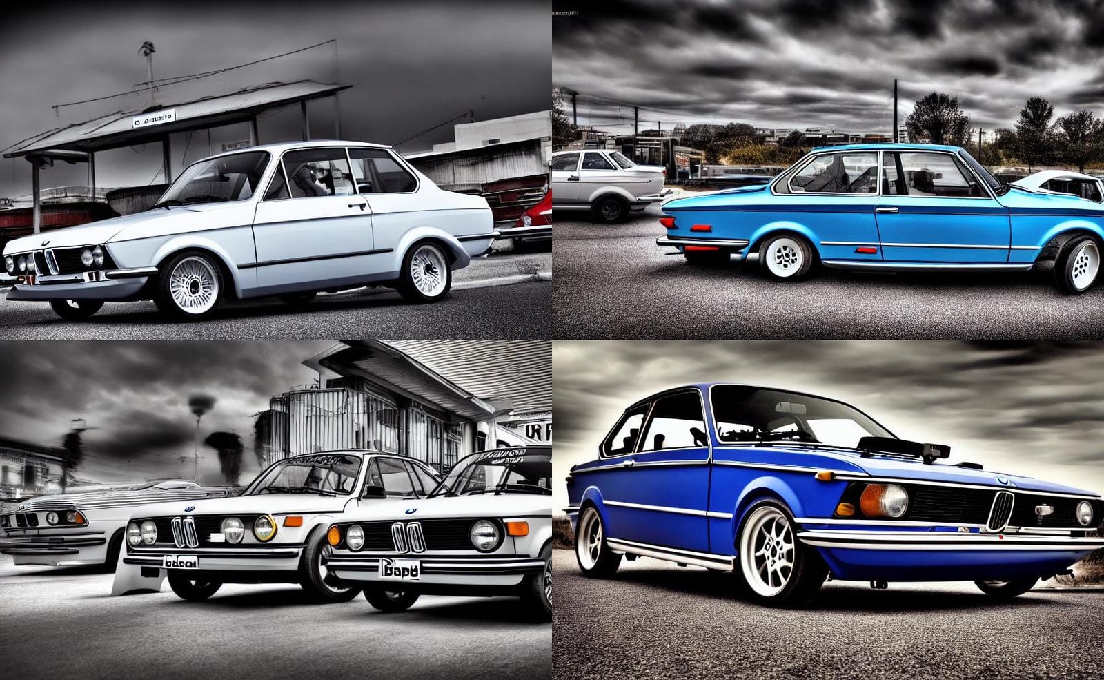 Retro-Inspired Two-Door Coupe Design for Rally Racing