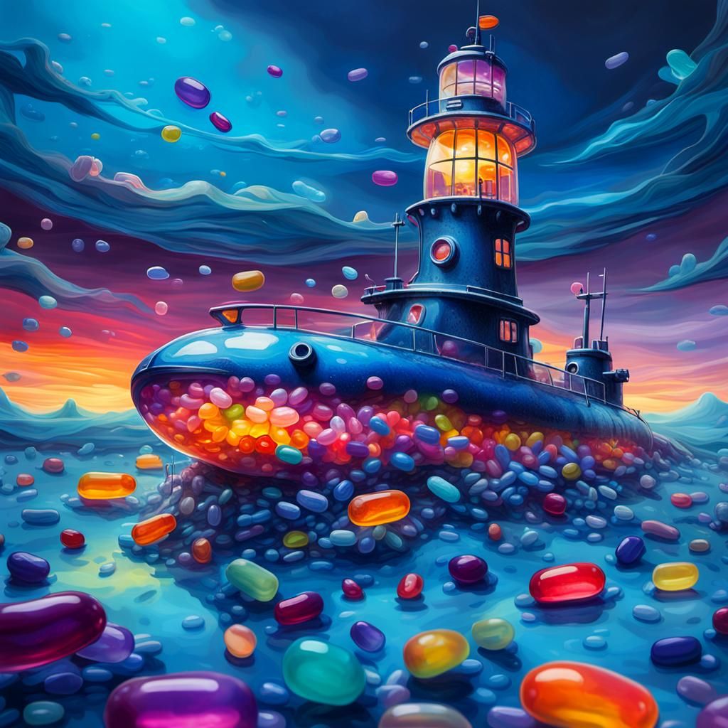 Surreal Oceanic Wonders in Whimsical Concept Art