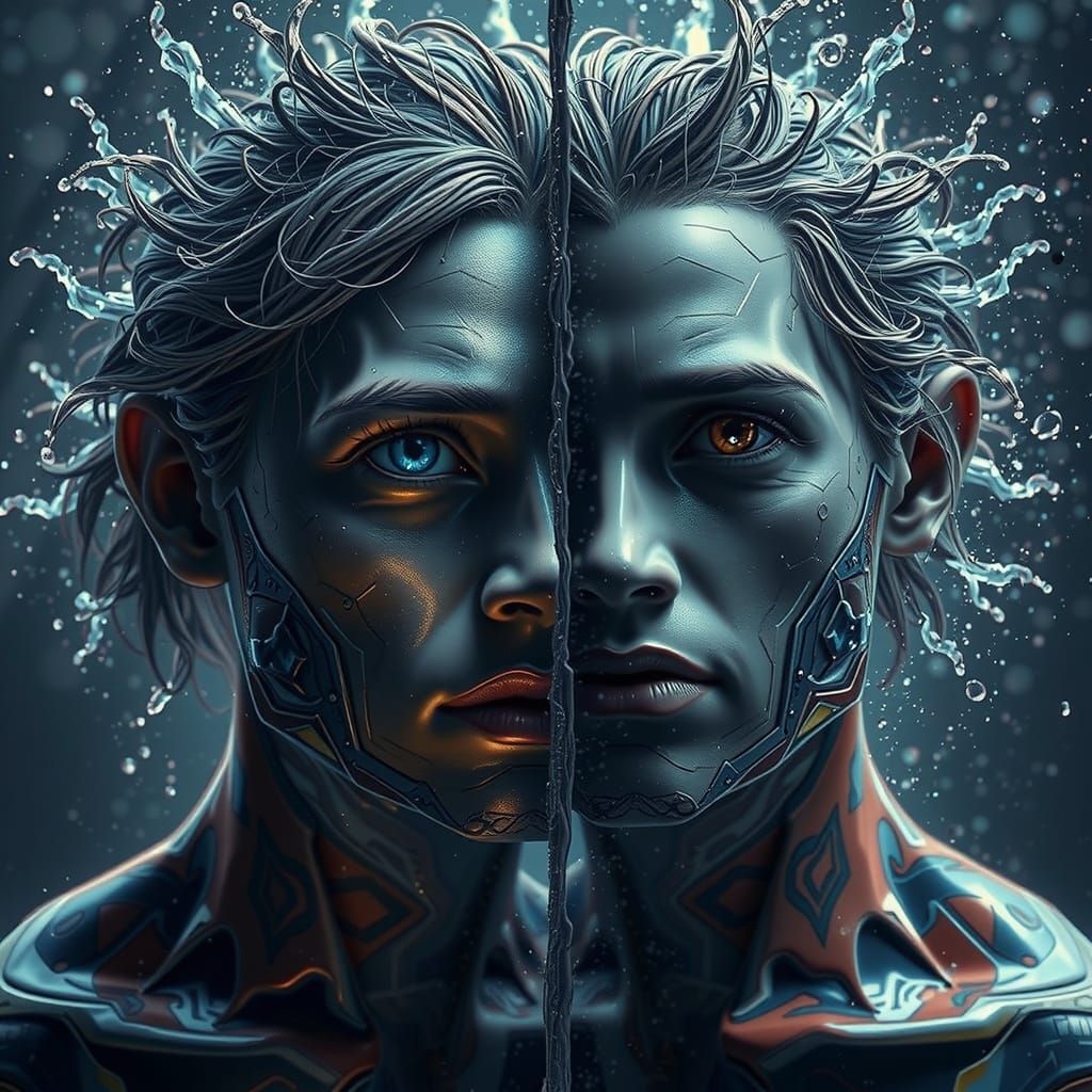 Mirror Reflections in Infinite Depth