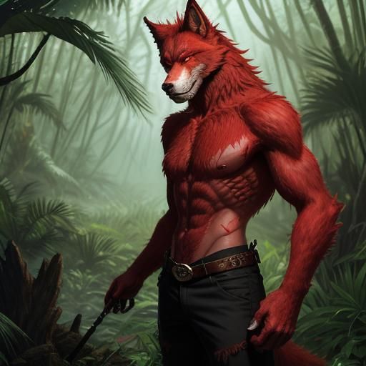 Werewolf Transformation on Jungle Island: Fairycore Fantasy