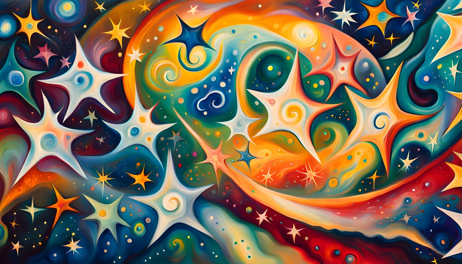 Iridescent Stars Formed from Cosmic Energy Whirlpools