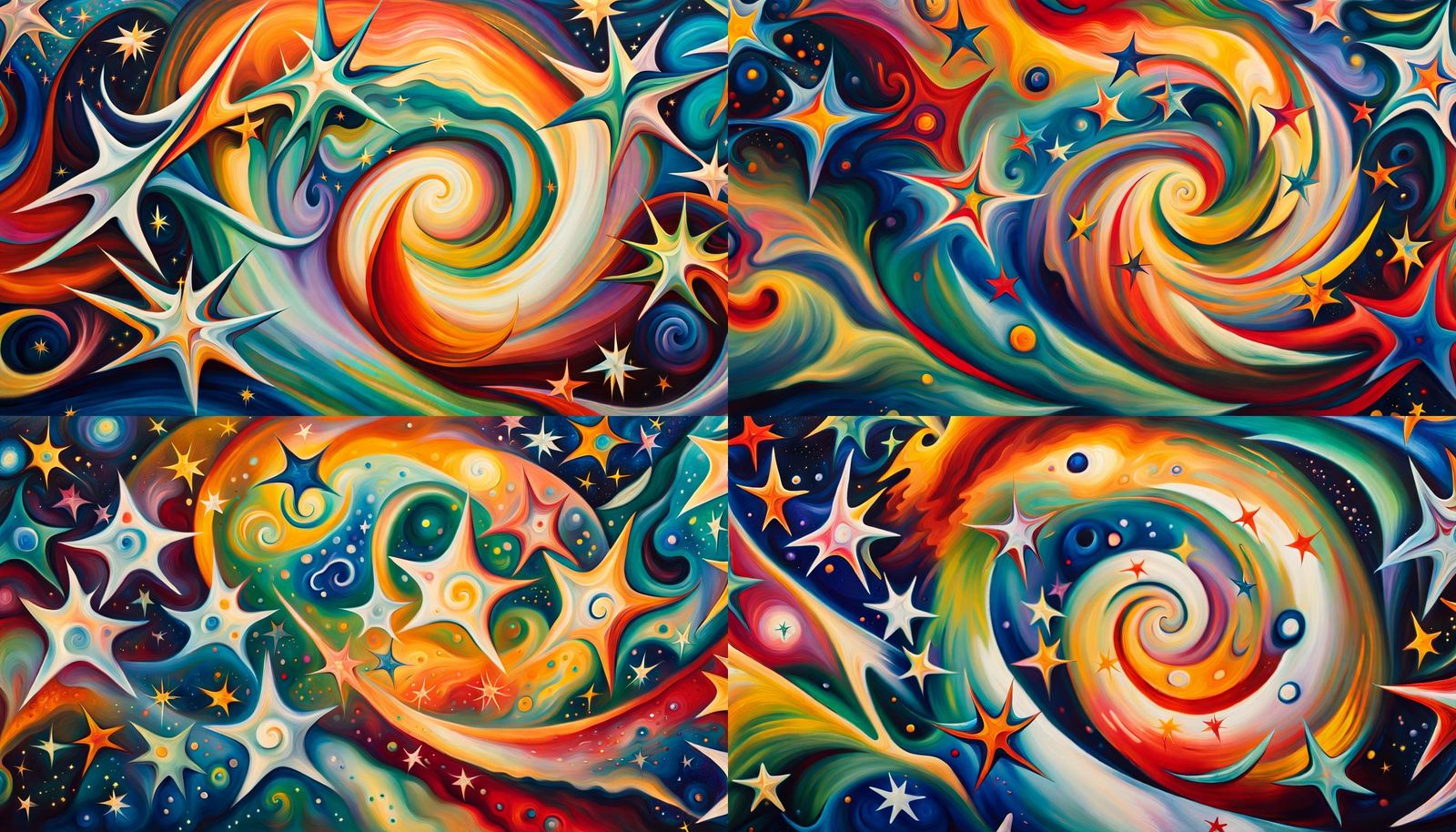 Iridescent Star Cluster Formed from Cosmic Energy