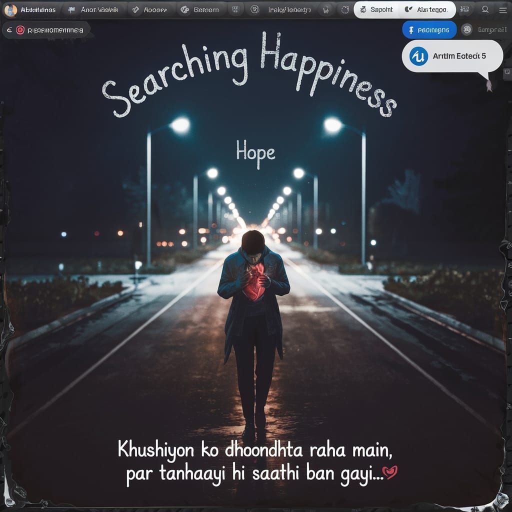 Cinematic Lonely Road: Searching for Happiness